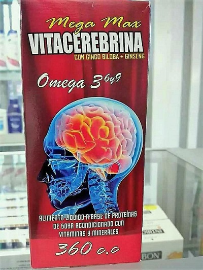 La vitacerebrina es comercializada como suplemento vitamínico. 

FOTO: CORTESÍA. 