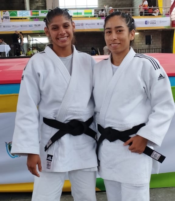 Las judocas Andrea Capdevilla Benavides y Adriana Castillo Utria se adjudicaron el oro en los Juegos Nacionales 2023.