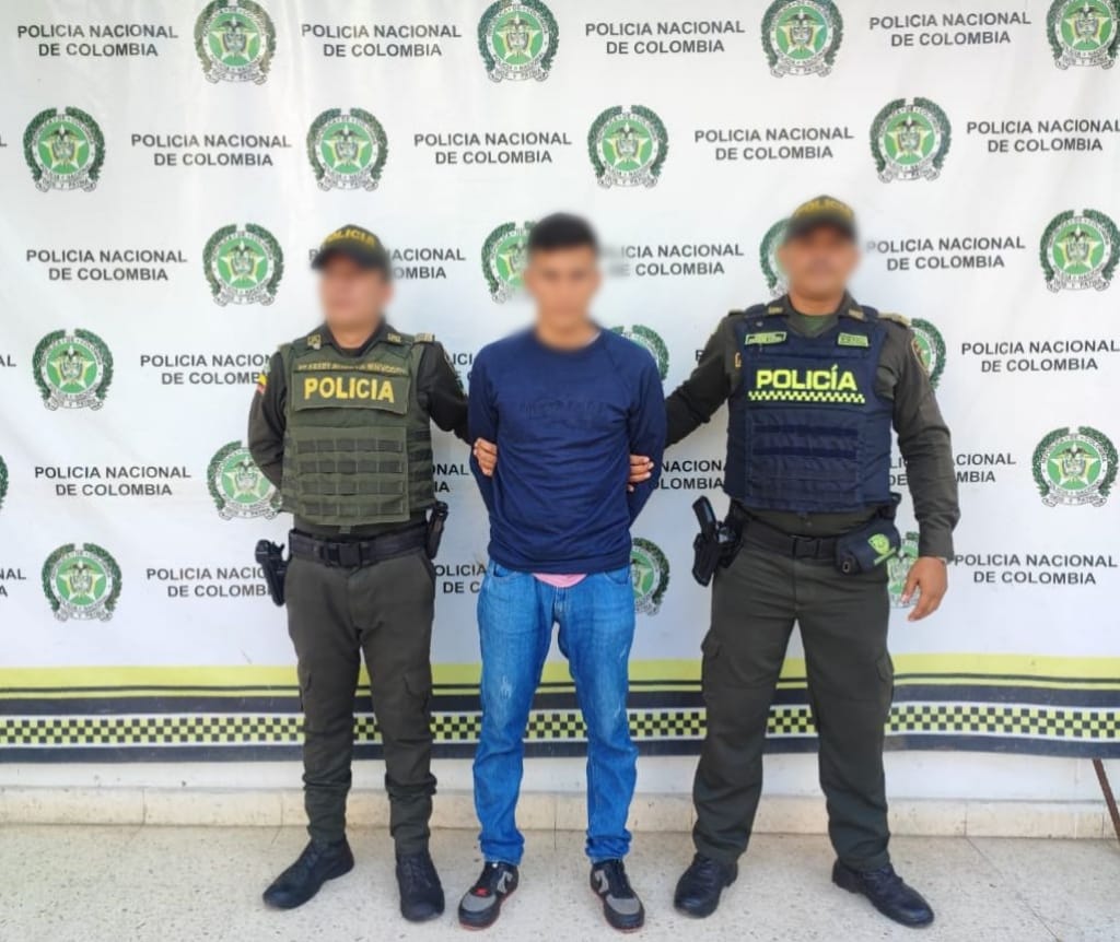 Roberto Carlos Prada Barrios fue entregado a las autoridades. Foto: Policía Nacional
