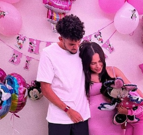 Luis Díaz on his daughter’s birthday