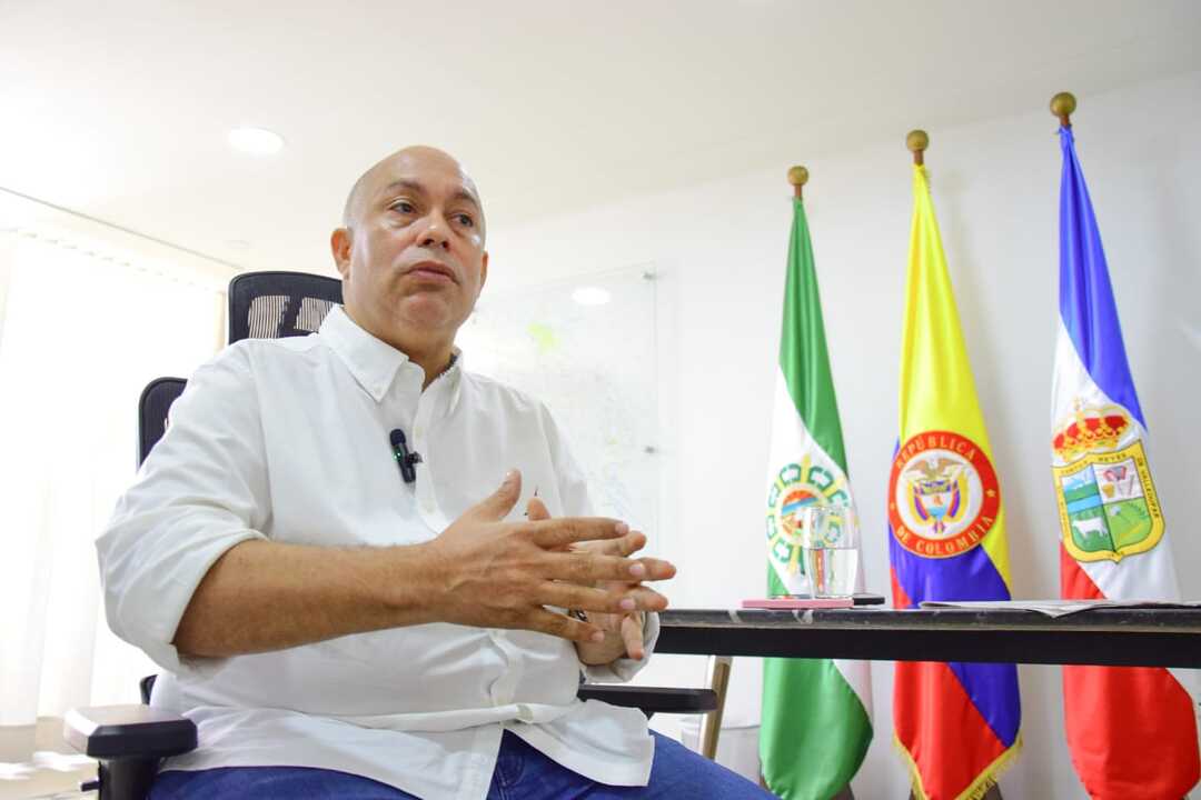Ernesto Orozco, alcalde de Valledupar, inició su primer año de gobierno.                 /FOTO:     JOAQUÍN RAMÍREZ. 

